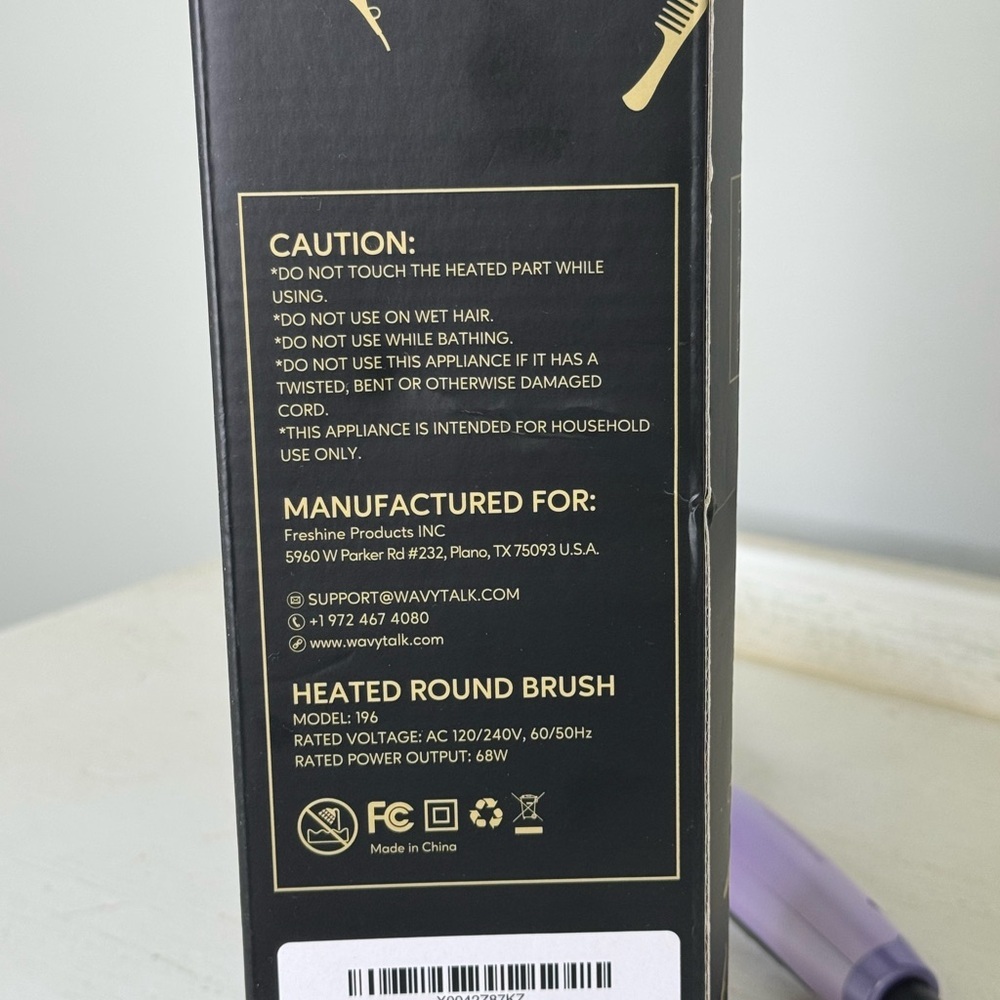 Wavytalk Purple Hair Styling Tool - Picture 5 of 6